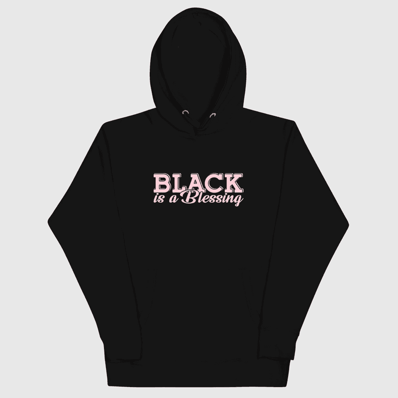 Black is a Blessing Hoodie — view 1