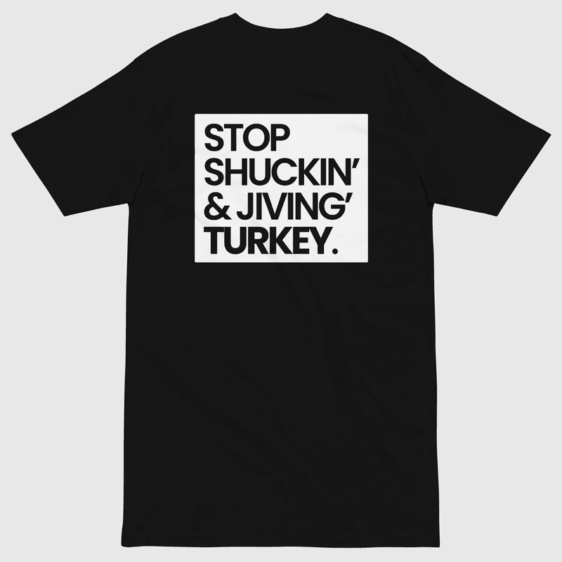 Shop Shuckin & Jiving Tee — view 1
