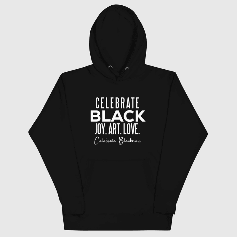 Celebrate Black Hoodie — view 1