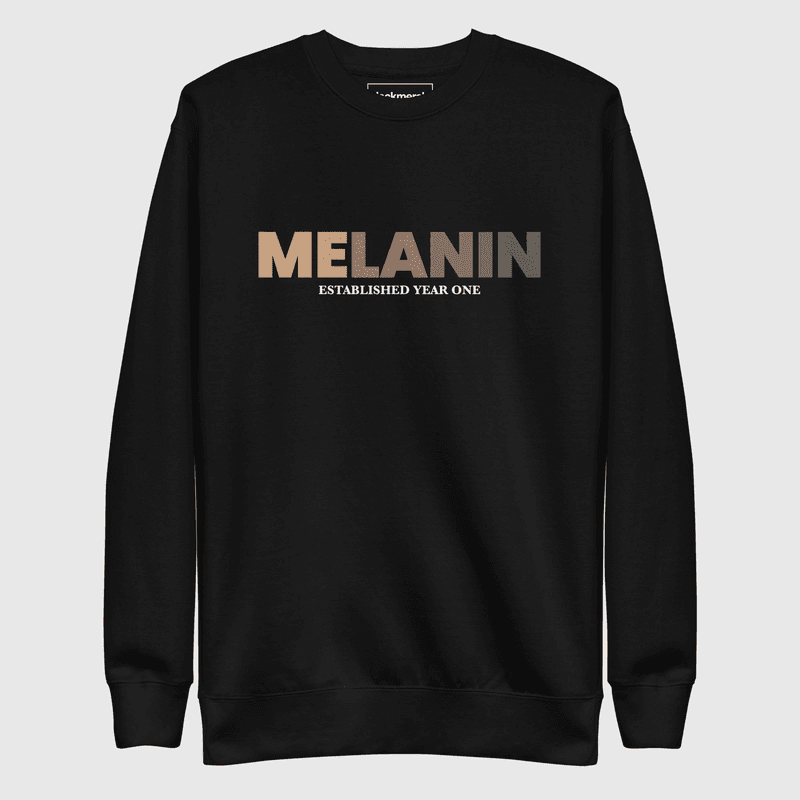 Melanin Year One Sweatshirt — view 1